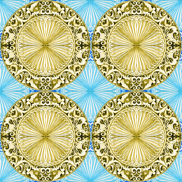 传统,水彩画颜料,纺织品