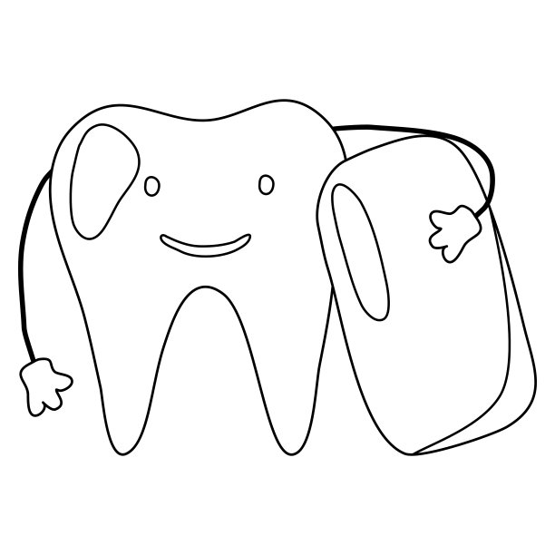 牙齿美白护理logo