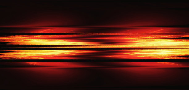 炫彩流动的火焰抽象图案