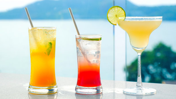 炫丽酒吧酒店背景