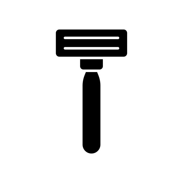 矢量插图简约生活用品镜子