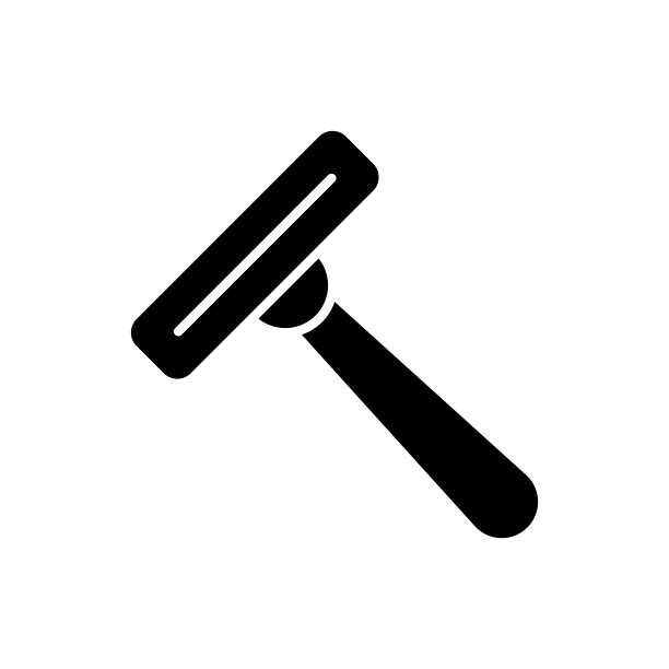 矢量插图简约生活用品镜子