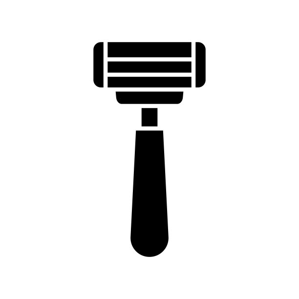 矢量插图简约生活用品镜子