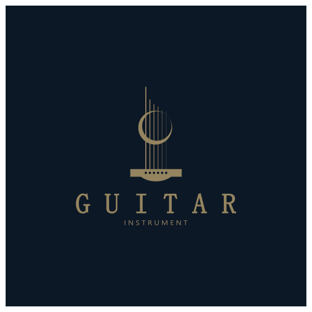 吉他商业logo