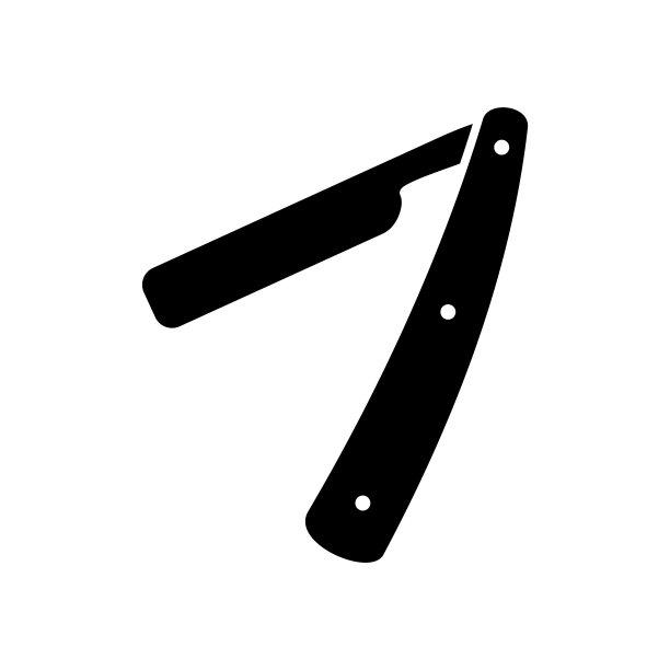 矢量插图简约生活用品镜子