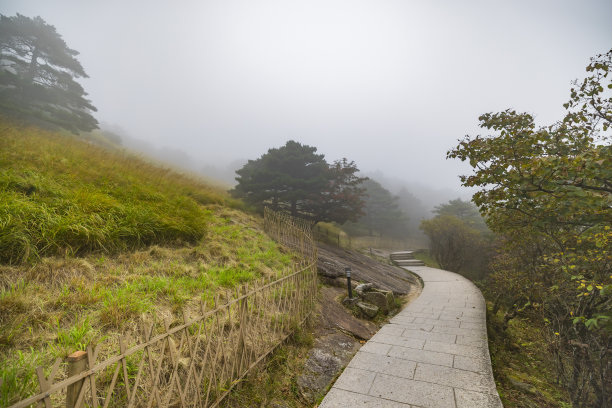 黄山的秋景