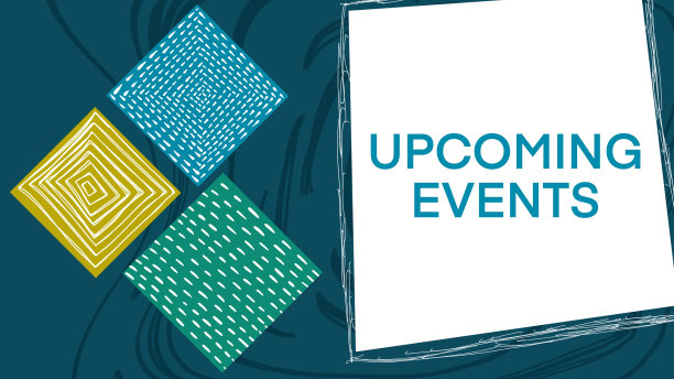 蓝绿色会议背景