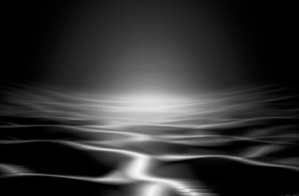 简单条纹动感曲线波浪