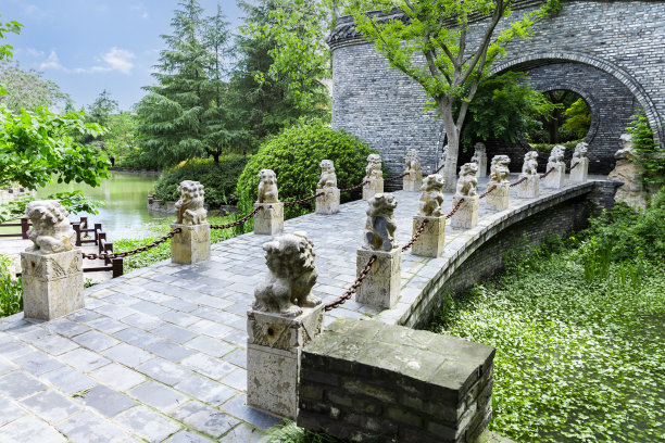 东方石景花园,中式庭院,公园