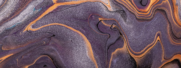 高清紫色金纹大理石纹理