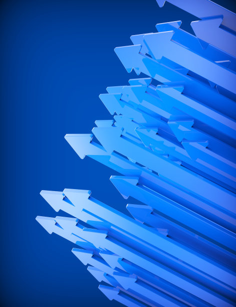 引领未来背景板蓝色