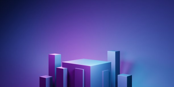 紫色化妆品电商海报