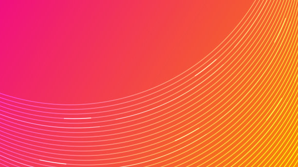 粉色星星圆形矢量图案