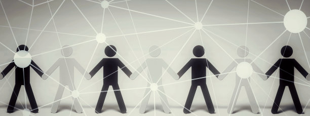 科技风商务活动背景