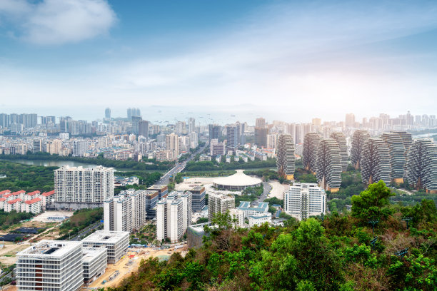 山水国风三亚背景