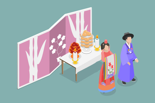 中式卡通婚礼设计