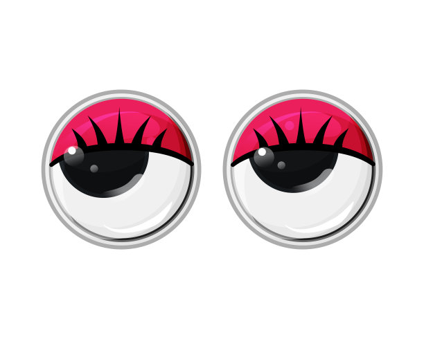 卡通眼睛
