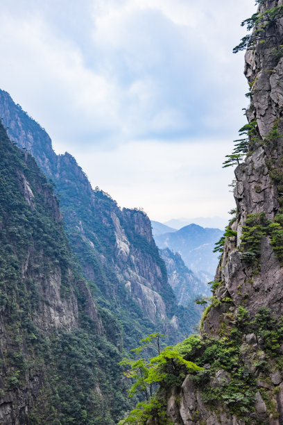 黄山天际线矢量