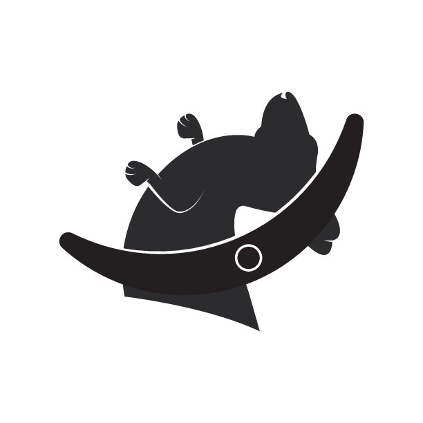 卡通袋鼠logo设计