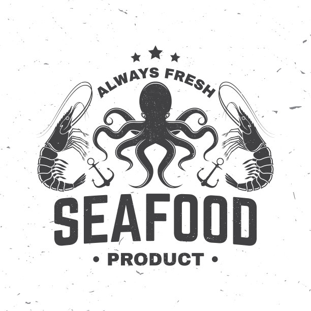 海鲜超市logo
