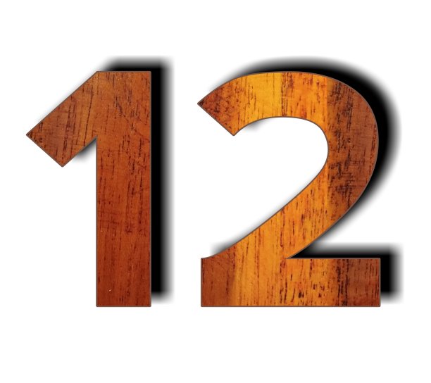 数字字体组合图案