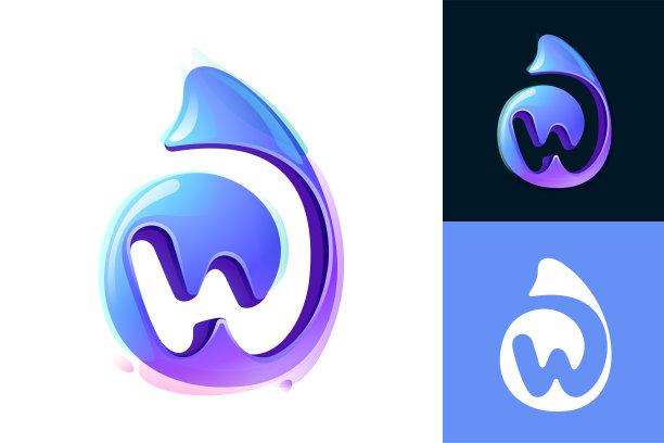 w大海logo