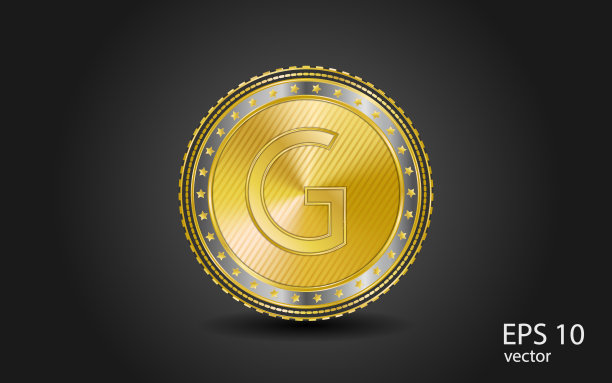 g字母logo钱币