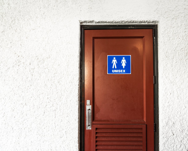 男女厕所 厕所引导 标识牌