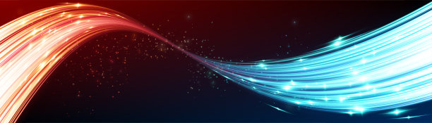 科技感蓝色光效