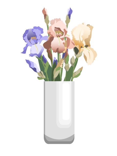 花簇,鲜花盛开,花蕾