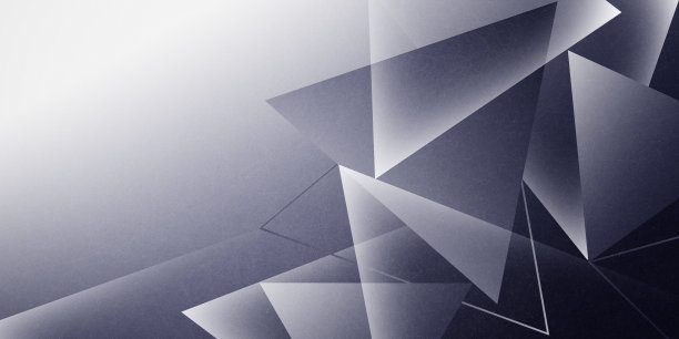 蓝色动感飘逸线条背景图