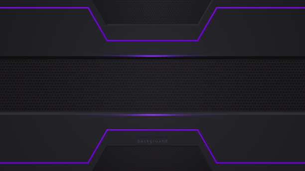 紫色科技背景