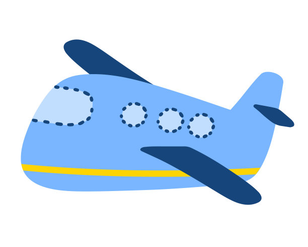 卡通飞机