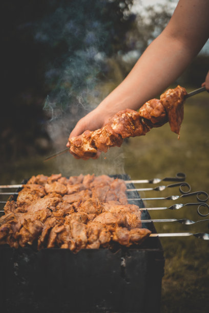 竖版餐饮美食烧烤