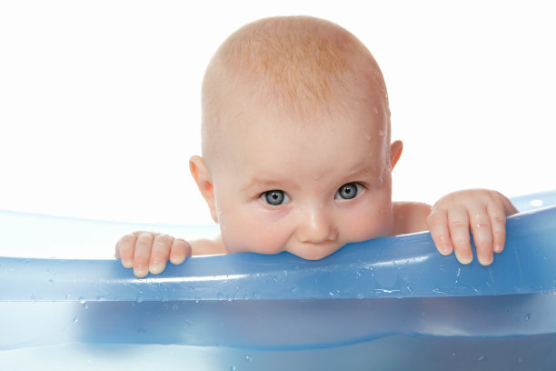 游泳体验婴儿洗澡