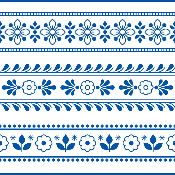 印花纹理四方连续图