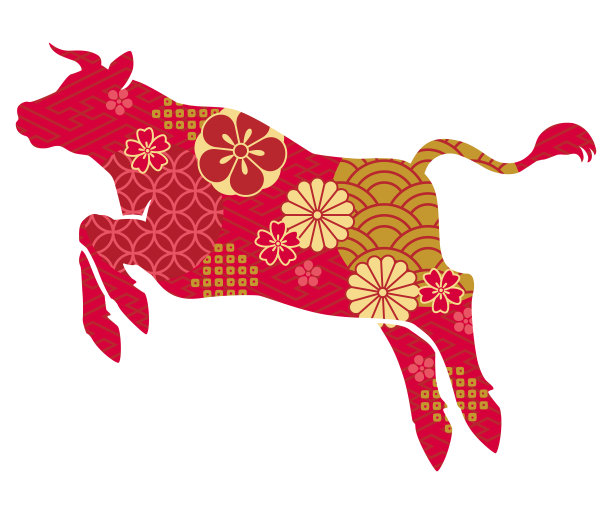 牛年插画2021年