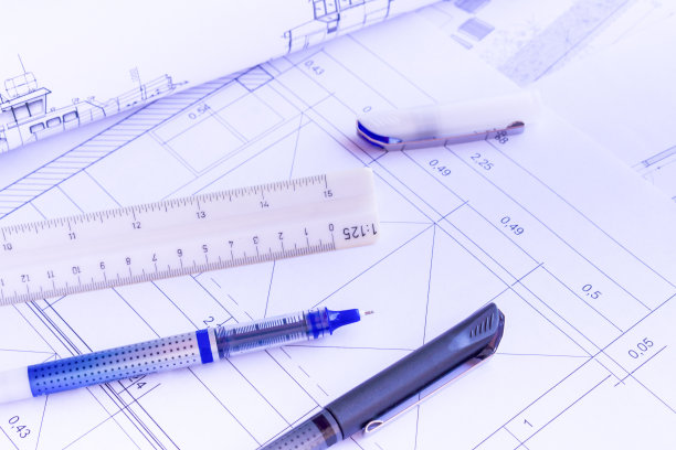 户型图彩图线条