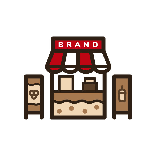 奶茶饮品店logo