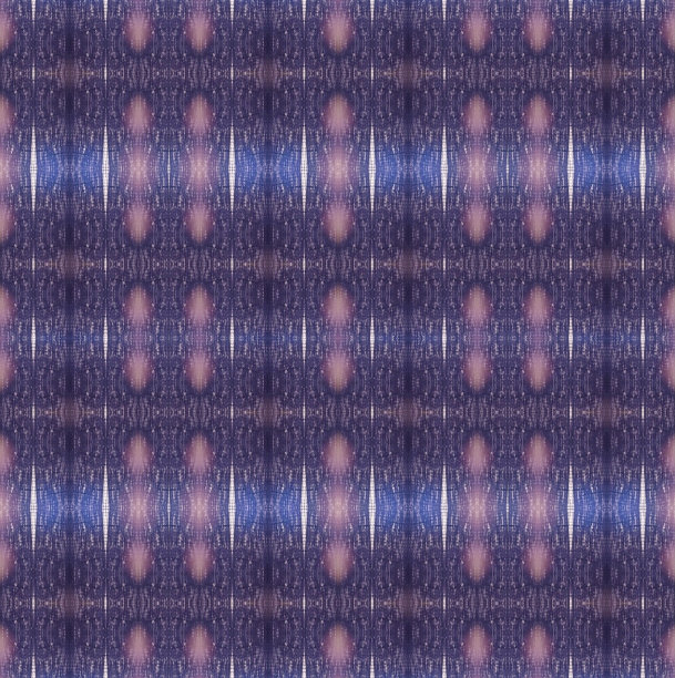 紫蓝几何花纹无缝图案