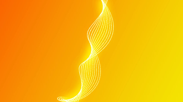 矢量彩色立体分形图案