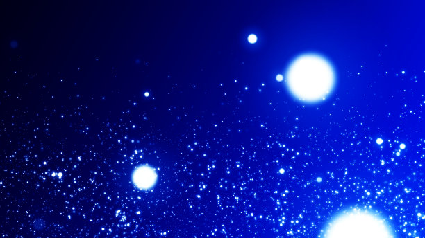 矢量彩色立体分形图案