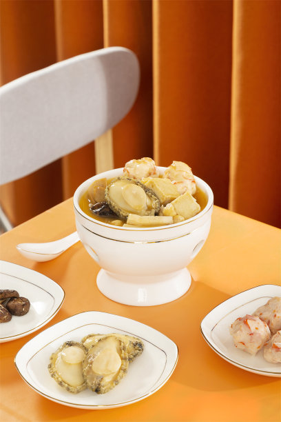 鲍鱼,蒸菜,长城