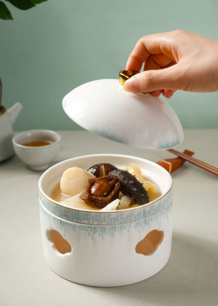 鲍鱼,蒸菜,长城