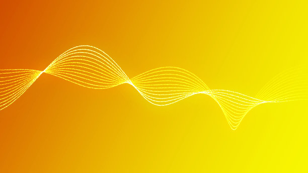 矢量彩色立体分形图案