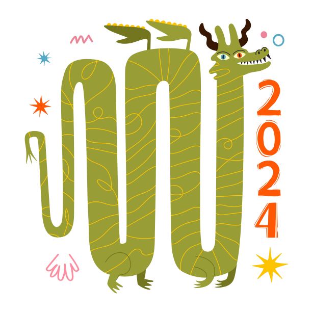 2024龙年字体设计