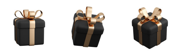 黑金色婚礼效果图