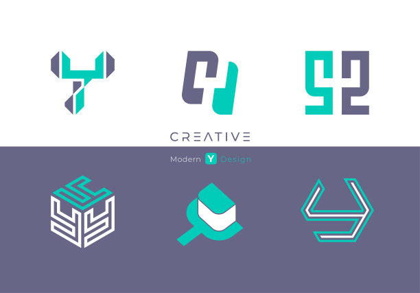创意y字母标志