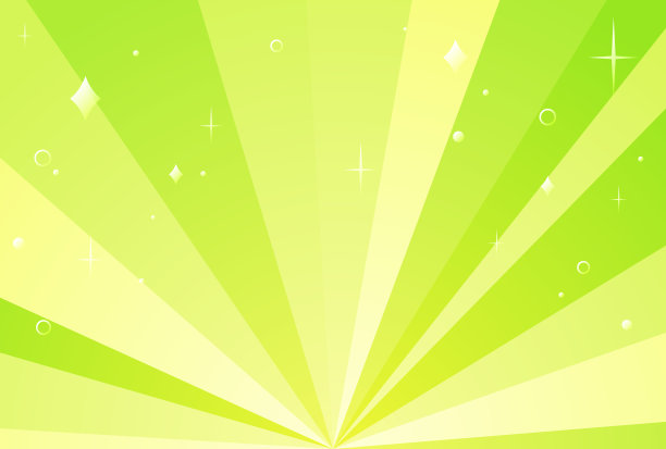 黄绿竖条纹简约背景图案