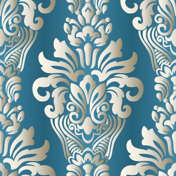 壁纸墙纸家纺窗帘图案